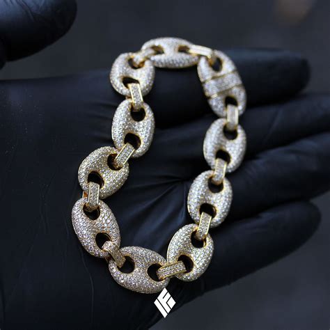 gucci chain gold|men's Gucci link gold chain.